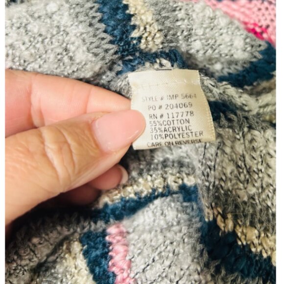 Lovestitch Riviera Striped Hoodie M/L - Picture 9 of 9